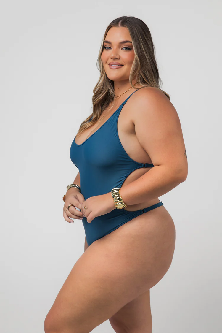 Obviously Iconic Swim Bree Thong One Piece Swimsuit - Image 3