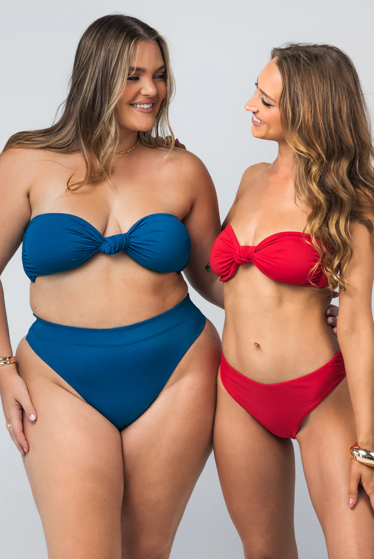 Obviously Iconic Swim Claudia Bow Bikini Top - Image 3