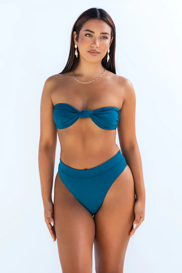 Obviously Iconic Swim Claudia Bow Bikini Top - Image 6