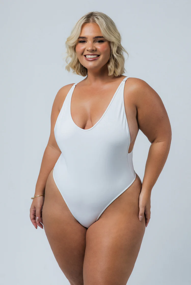 Obviously Iconic Swim Marilyn Thong One Piece Swimsuit - Image 3