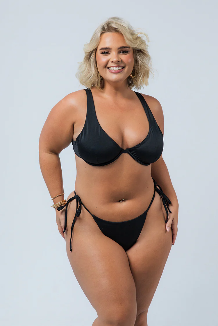 Obviously Iconic Swim Phoebe Thong Bikini Bottom - Image 3